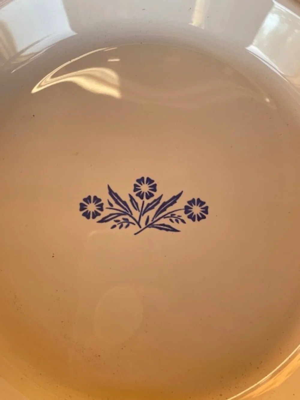 Corning Ware P-309 Blue Cornflower Pie Plate 9 inch RANGE OVEN MICROWAVE